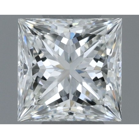Diament szlif princess, 0.52ct, VVS1, H, GIA 6545231002