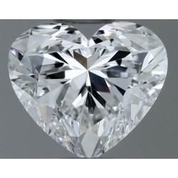 Diament serce, 0.51ct, VS2, E, GIA 3545248755