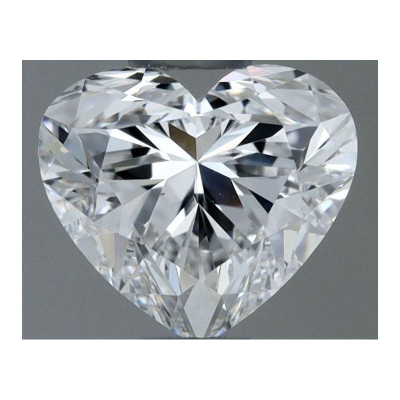 Diament serce, 0.51ct, VS2, E, GIA 3545248755