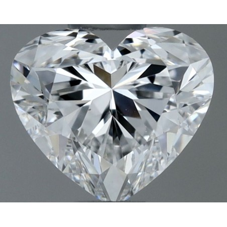 Diament serce, 0.51ct, VS2, E, GIA 3545248755