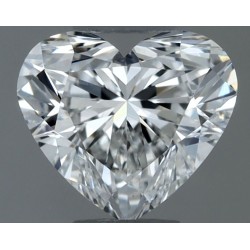 Diament serce, 0.5ct, VS1, F, GIA 2546230998