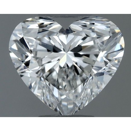 Diament serce, 0.5ct, VS1, F, GIA 2546230998