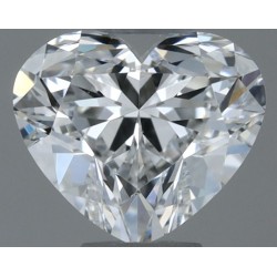 Diament serce, 0.5ct, VS2, F, GIA 6541230840