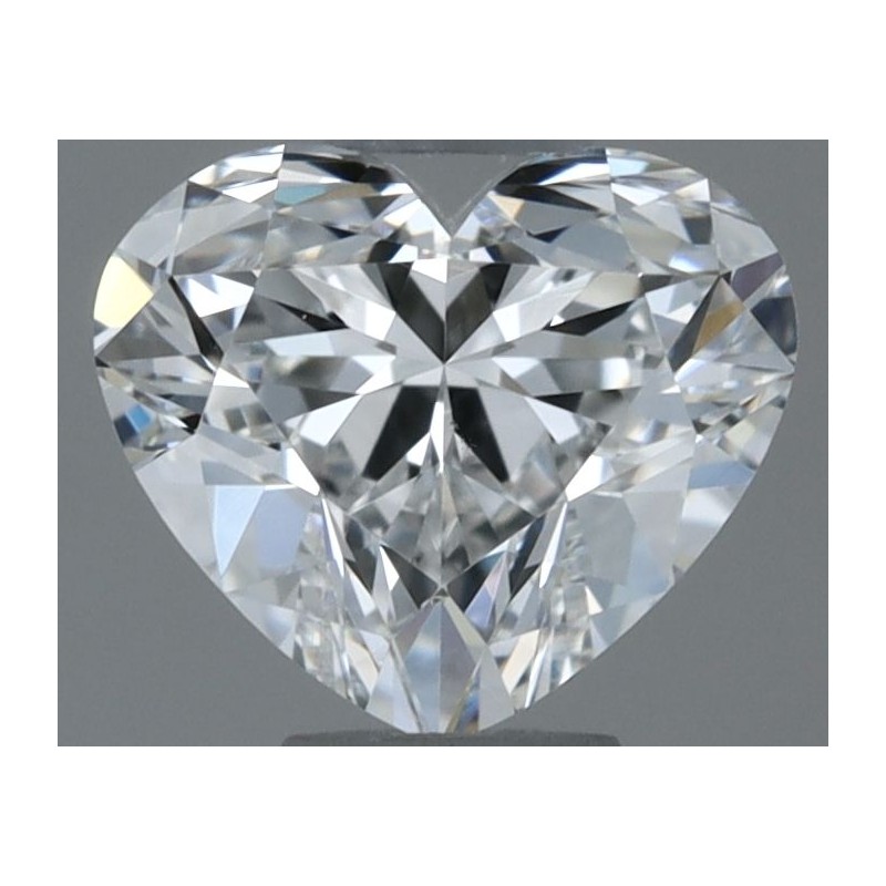 Diament serce, 0.5ct, VS2, F, GIA 6541230840