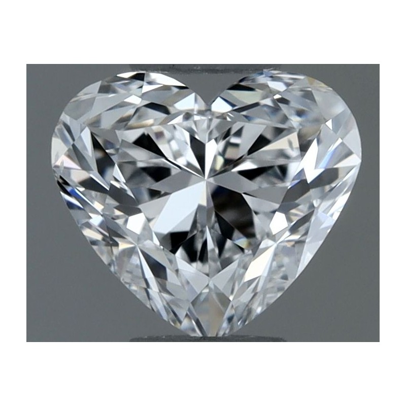 Diament serce, 0.5ct, VS2, D, GIA 7548231096