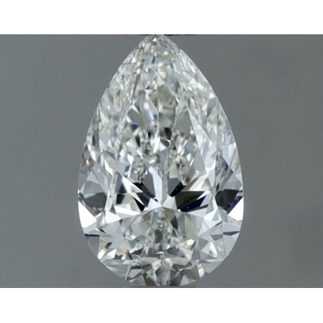 Diament szlif gruszkowy, 0.5ct, SI1, H, GIA 1548250264