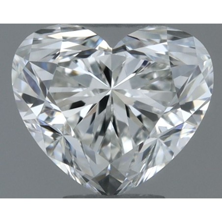 Diament serce, 0.5ct, VVS1, H, GIA 6542231017