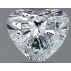 Diament serce, 0.5ct, VVS1, E, GIA 7541249480