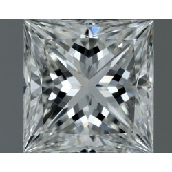 Diament szlif princess, 0.5ct, SI1, H, GIA 6541250107