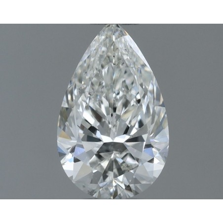 Diament szlif gruszkowy, 0.5ct, SI1, H, GIA 1548231066