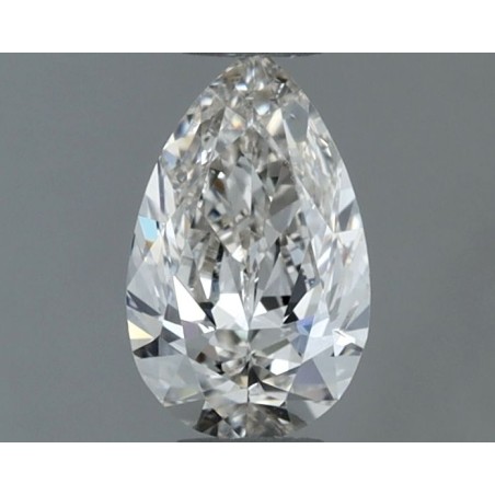 Diament szlif gruszkowy, 0.5ct, VS2, I, GIA 1549212670
