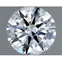 Diament szlif okrągły, 0.5ct, SI2, E, GIA 6542231133