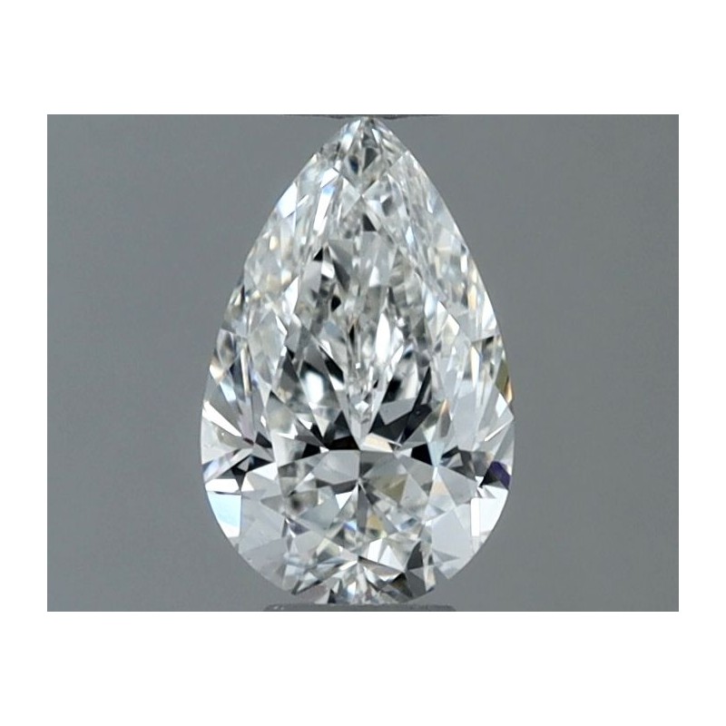 Diament szlif gruszkowy, 0.5ct, VS1, H, GIA 7541230947