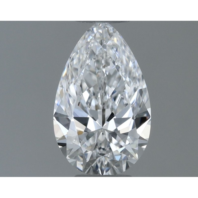 Diament szlif gruszkowy, 0.5ct, VVS1, E, GIA 7548249536