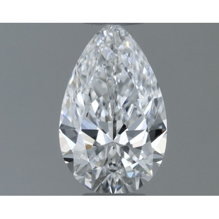 Diament szlif gruszkowy, 0.5ct, VVS1, E, GIA 7548249536