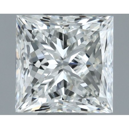 Diament szlif princess, 1.01ct, VVS1, H, GIA 2537015014