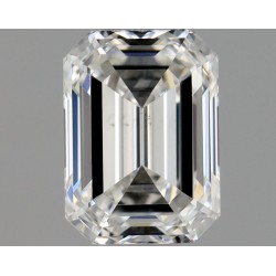 Diament szlif szmaragdowy, 0.5ct, VS2, G, GIA 2536809782