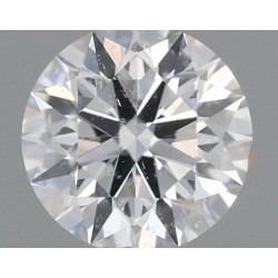 Diament szlif okrągły, 0.46ct, SI2, E, GIA 1505575650