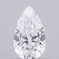 Diament szlif gruszkowy, 0.51ct, VVS1, D, GIA 6535922608