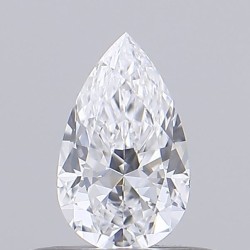 Diament szlif gruszkowy, 0.31ct, SI1, D, GIA 7536922559
