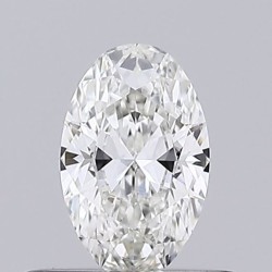 Diament szlif owalny, 0.3ct, VS1, H, GIA 6531060401