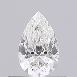Diament szlif gruszkowy, 0.3ct, VS2, H, GIA 2537061076
