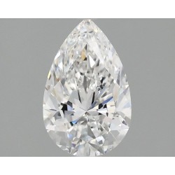 Diament laboratoryjny szlif gruszkowy, 1.1ct, VVS2, D, IGI LG755526339