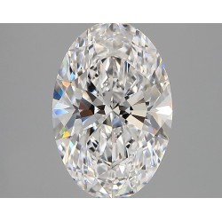 Diament laboratoryjny szlif owalny, 2.82ct, VVS2, D, IGI LG755508026