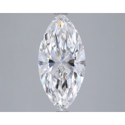 Diament laboratoryjny markiza, 2.99ct, VVS2, E, IGI LG750585575