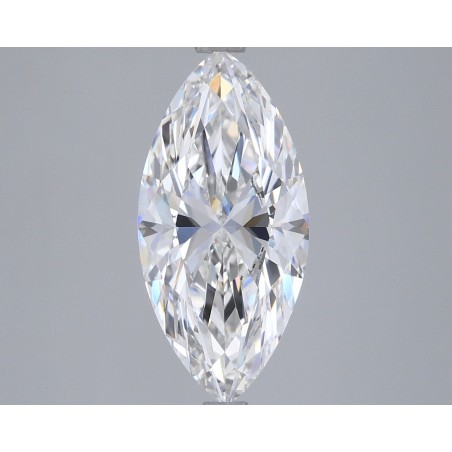 Diament laboratoryjny markiza, 2.99ct, VVS2, E, IGI LG750585575