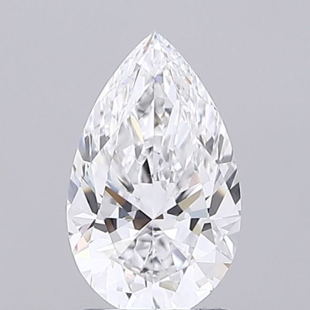 Diament laboratoryjny szlif gruszkowy, 1.71ct, VVS2, E, IGI LG750531411