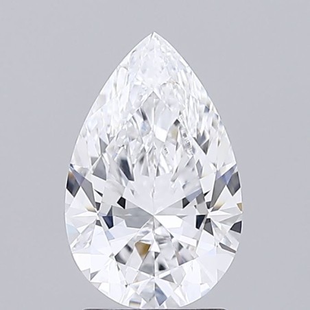 Diament laboratoryjny szlif gruszkowy, 1.72ct, VVS2, E, IGI LG750531417