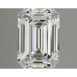 Diament laboratoryjny szlif szmaragdowy, 2.72ct, VVS2, D, IGI LG754554002