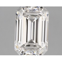 Diament laboratoryjny szlif szmaragdowy, 3ct, VVS2, E, IGI LG727507572