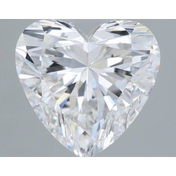Diament laboratoryjny serce, 2.2ct, VVS2, D, IGI LG733555500