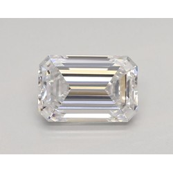 Diament laboratoryjny szlif szmaragdowy, 1.07ct, VVS2, D, IGI LG755524947