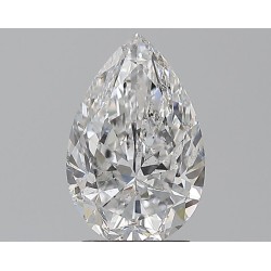 Diament szlif gruszkowy, 2ct, SI2, D, GIA 1447403423