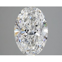 Diament laboratoryjny szlif owalny, 2.57ct, VVS2, E, IGI LG746545948