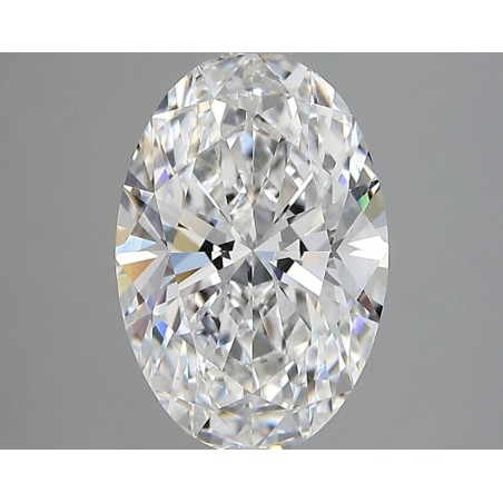 Diament laboratoryjny szlif owalny, 2.57ct, VVS2, E, IGI LG746545948