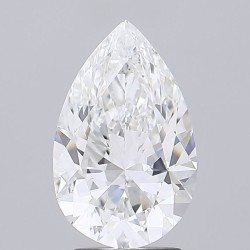 Diament laboratoryjny szlif gruszkowy, 2.81ct, VVS2, E, IGI LG731544955