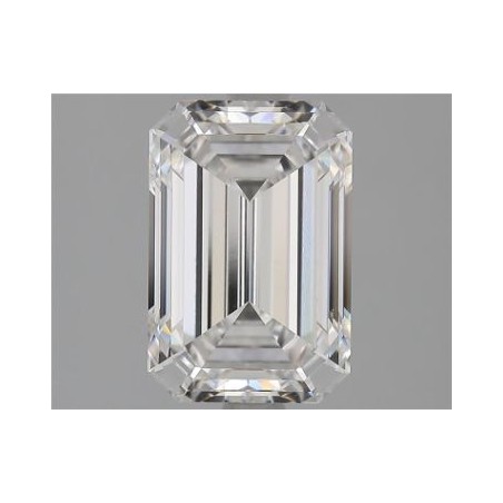 Diament laboratoryjny szlif szmaragdowy, 2.85ct, VVS2, E, GIA 5493989406