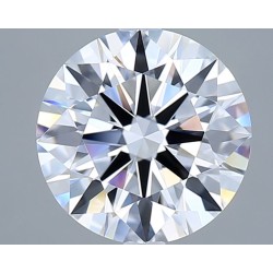 Diament laboratoryjny szlif okrągły, 3ct, VVS2, E, GIA 7528227845