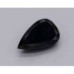 Diament o barwie fantazyjnej szlif gruszkowy, 1.14ct, VVS2, Fancy Black, GIA 2231319239