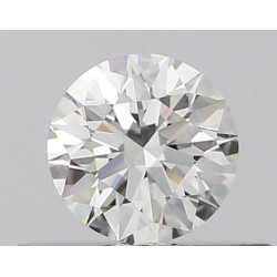 Diament szlif okrągły, 0.33ct, VVS2, H, GIA 6521895416
