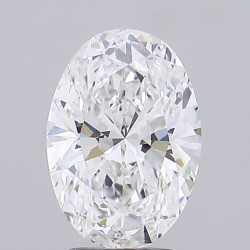Diament laboratoryjny szlif owalny, 2.67ct, VVS2, E, IGI LG742508405