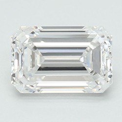 Diament laboratoryjny szlif szmaragdowy, 1.43ct, VVS2, D, IGI LG702551526