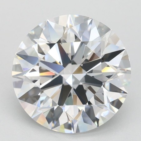 Diament laboratoryjny szlif okrągły, 2.87ct, IF, D, IGI LG744513369