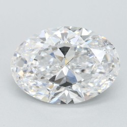 Diament laboratoryjny szlif owalny, 2.11ct, IF, D, IGI LG744513268