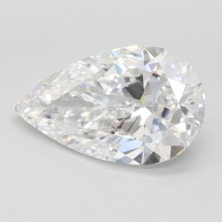 Diament laboratoryjny szlif gruszkowy, 2.01ct, IF, D, IGI LG744513614