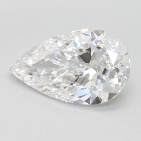 Diament laboratoryjny szlif gruszkowy, 2.01ct, IF, D, IGI LG744513614